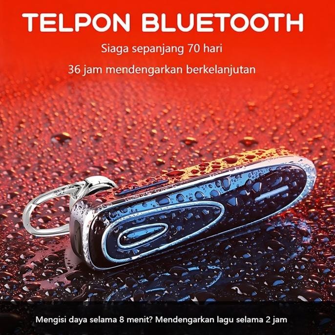 Headset Bluetooth K1 Waktu Siaga Panjang Headset Bluetooth Stereo