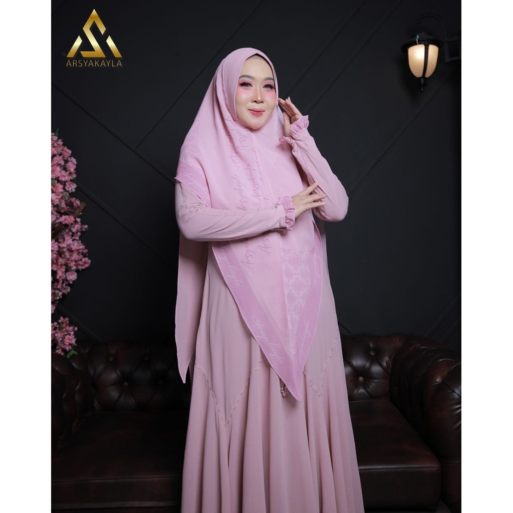 (READY STOCK) SAILA SYARI BY ARSYAKAYLA ORIGINAL GAMIS MURAH BRANDED