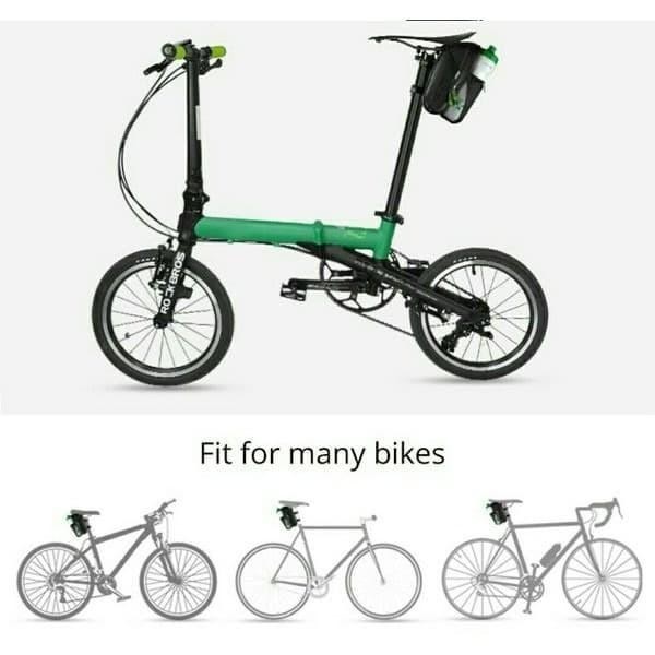 ROCKBROS TAS SEPEDA MICROFIBER WATERPROOF DENGAN HOLDER BOTOL MINUM