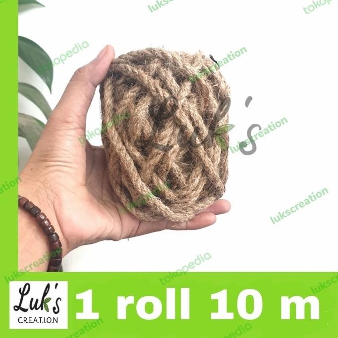 

Hot Sale Tali goni 6 ply 7mm meteran - tampar goni - tali rami - 6 ply 10 m