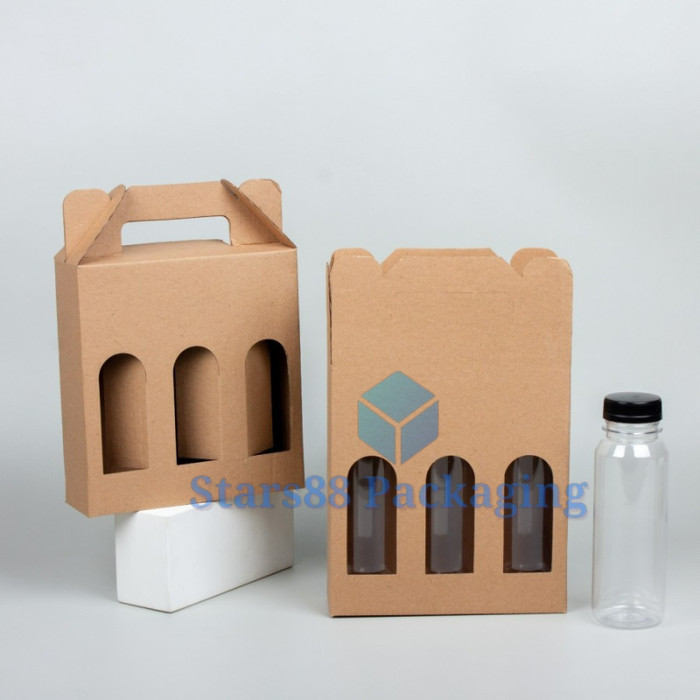 Box Jinjing Dus Botol Minum 250ml Isi 3 Lebaran Parcel Idul Fitri