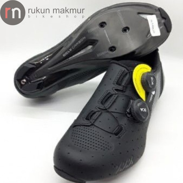 NEW SERIES BONTRAGER SHOES XXX ROAD CARBON BLACK SHOE SEPATU CLEAT BALAP QUALITY ORIGINAL