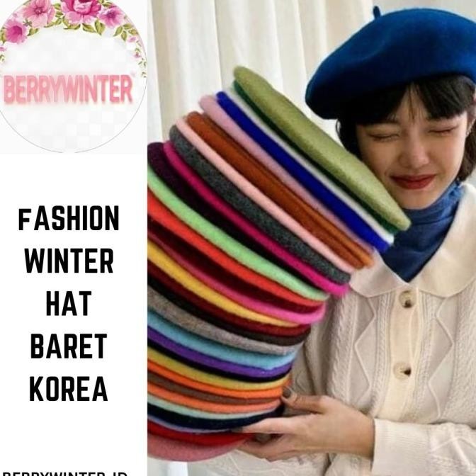 Topi Baret/Hat Baret Wanita
