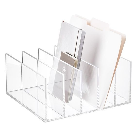 

Pembatas Buku Rak Akrilik Book Divider Acrylic Organizer