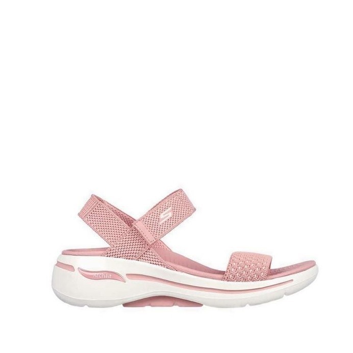 SKECHERS GO WALK ARCH FIT SANDAL WOMEN'S SANDAL - ROSE