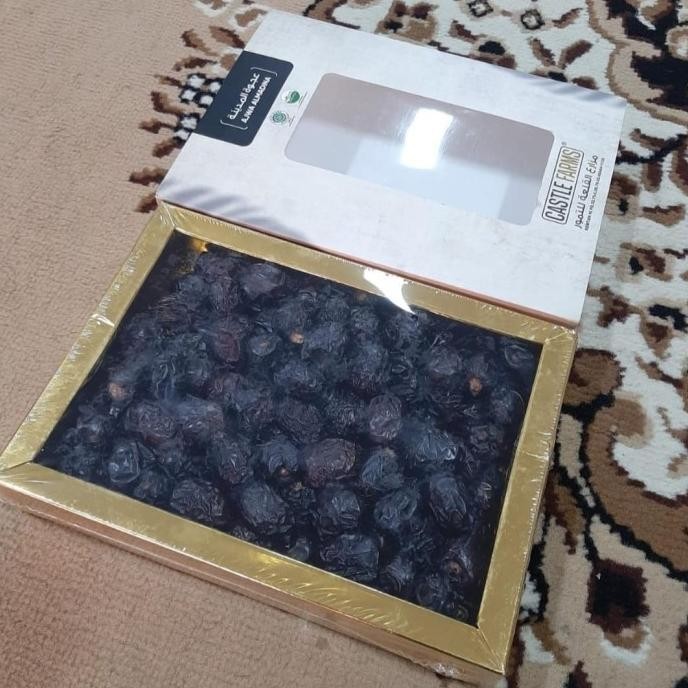

Kurma Ajwa Castle Farm Organic 1Kg ( Kotak Putih)
