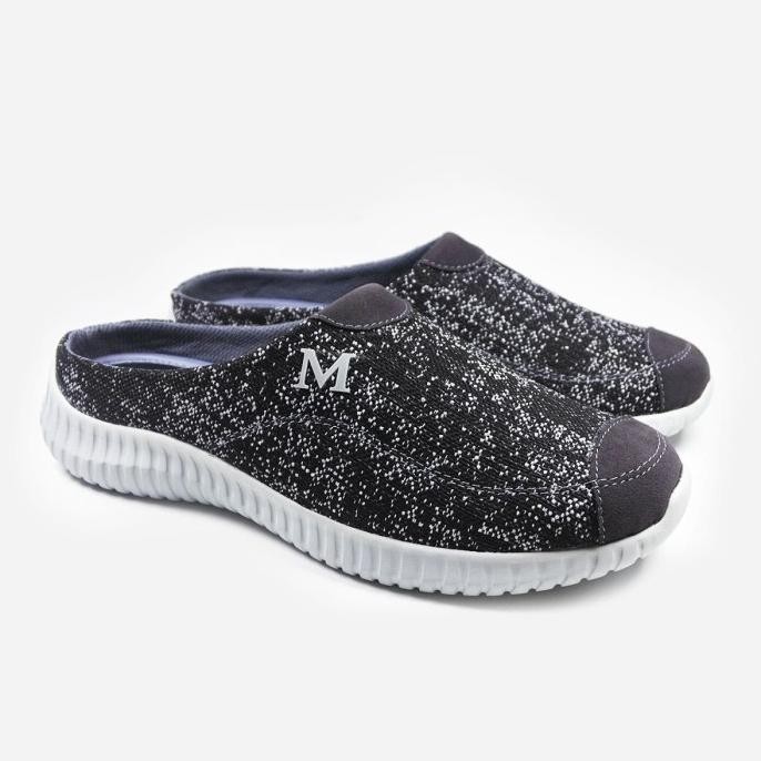 Mascotte ABRUSTO BLACK | Sepatu Sandal Bustong Pria 724 004 - Hitam