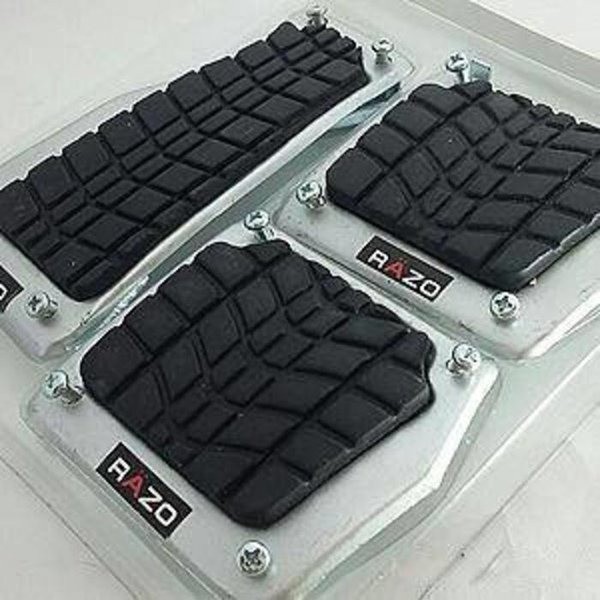 Termurah Pedal Gas Mobil Luxio Manual - Pad Pedal Besi Razo Hitam Rt2002 Best Quality