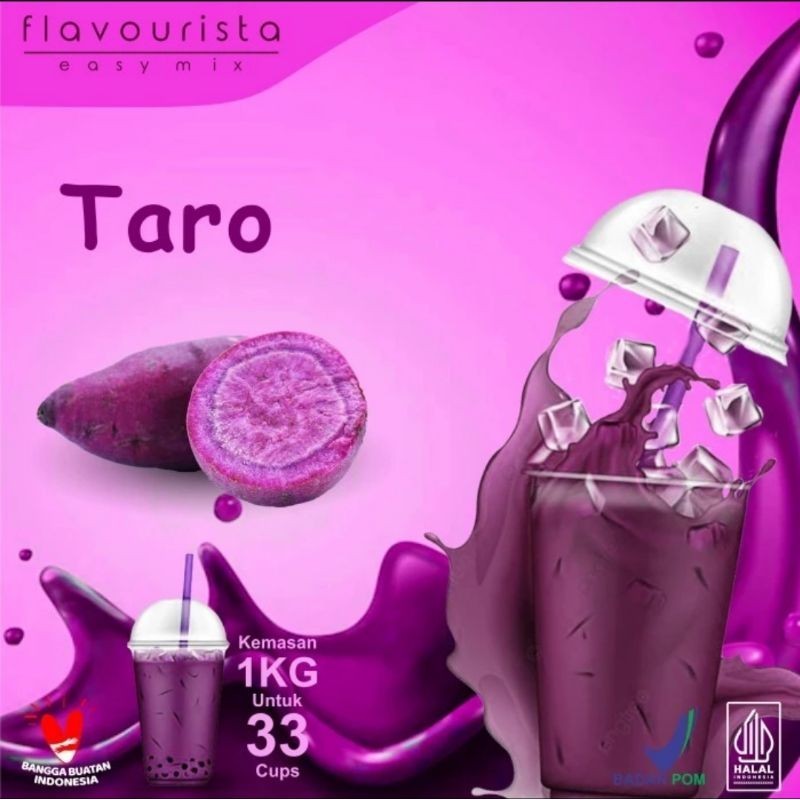 

flavourista taro powder 1 kg