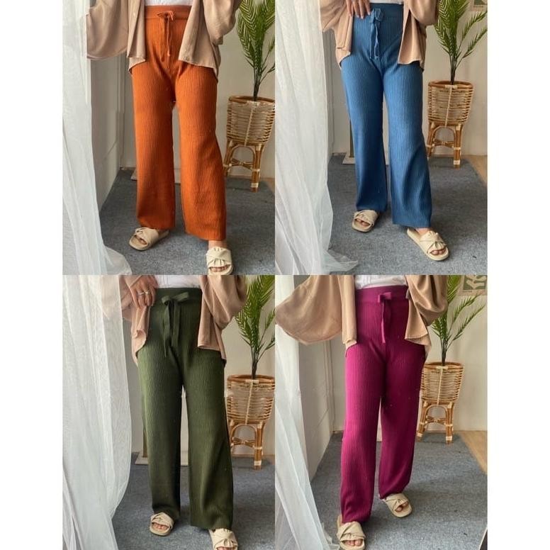 Mf Kulot Rajut / Celana Rajut Aeshtetic