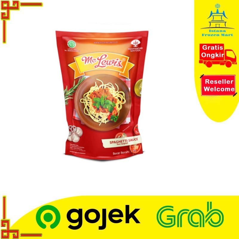 

Saos Spageti MC LEWIS Spaghetti Sauce 1 KG