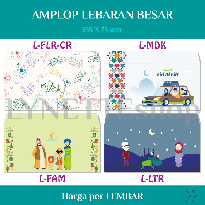 

Limited Amplop Lebaran Idul Fitri Besar - L-FAM Baru!