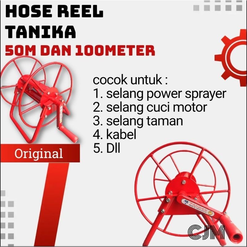 Gulungan Selang Serbaguna / Gulungan Selang Air Sprayer Cuci Mobil / Hose Reel 50-100M