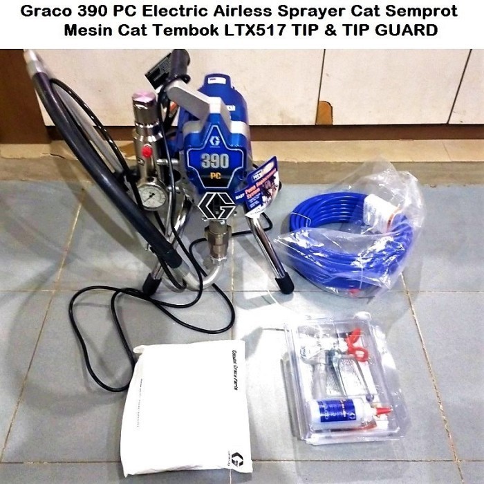 Graco 390 PC Electric Airless Sprayer Cat Semprot Mesin Cat Tembok