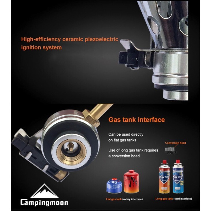 Campingmoon T4 - Lampu Petromax Gas Lentera Outdoor