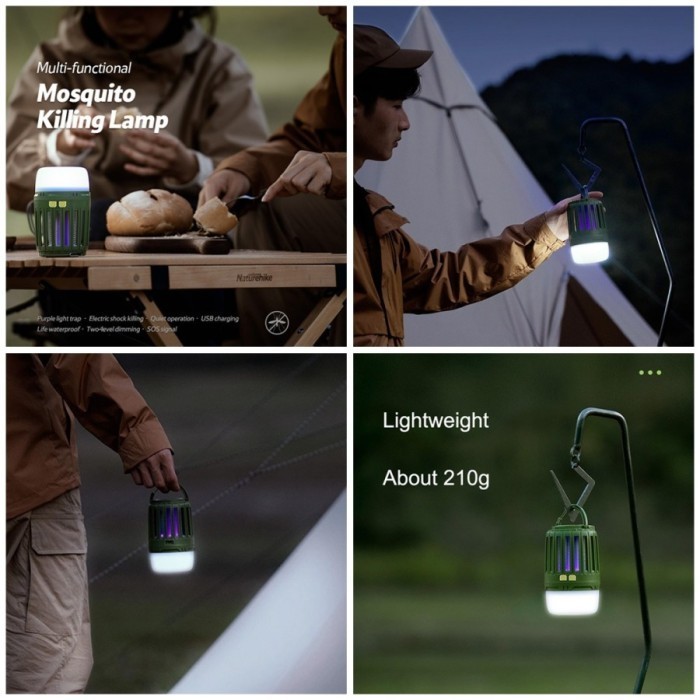 Lampu Anti Nyamuk Outdoor Naturehike Lamp Mosquito Camping NH20ZM003