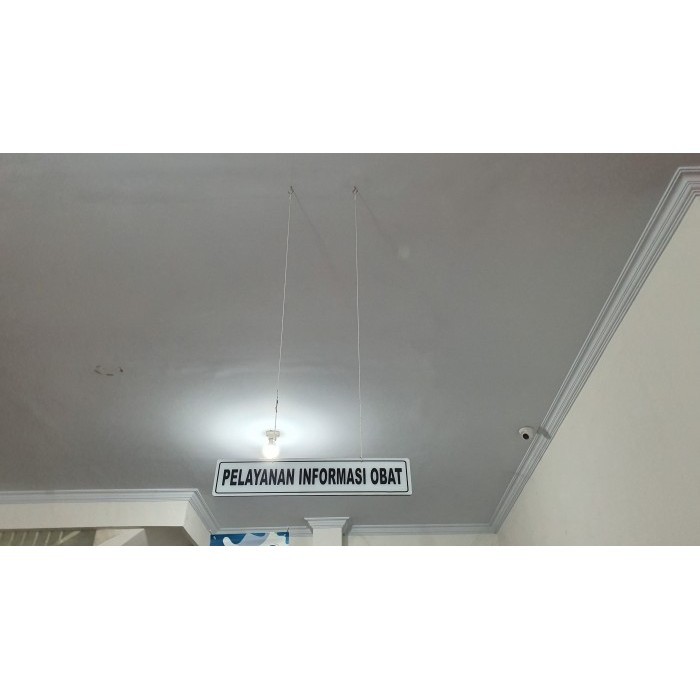 

Sign Label Acrylic Sign Board Gantung Custom papan nama akrilik