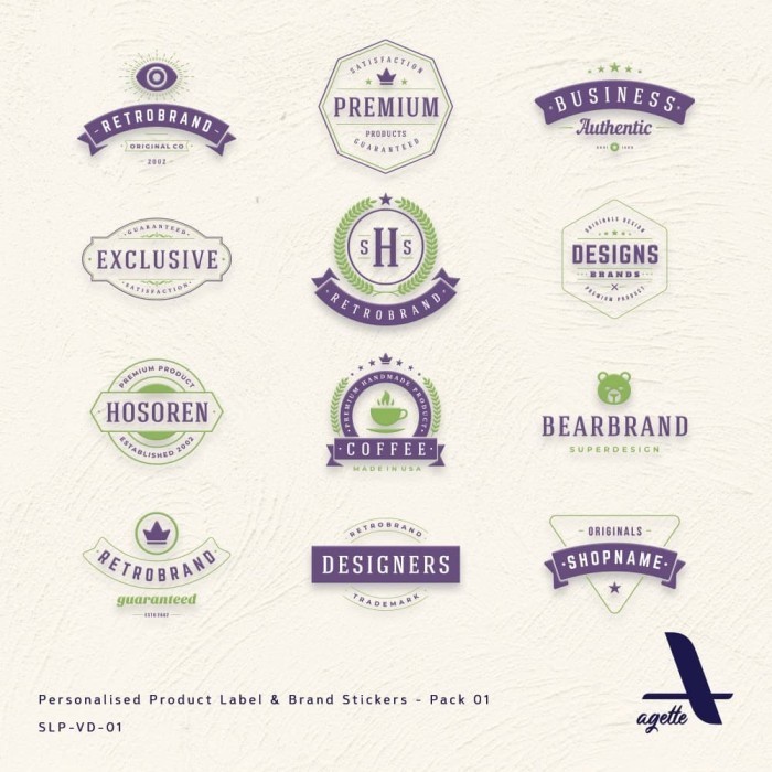 

Stiker Transparan Label Kemasan/Produk/Merek/Toko - Waterproof Sticker