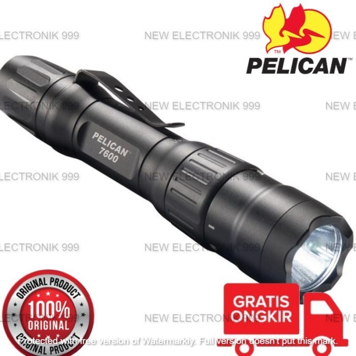 PELICAN TACTICAL FLASHLIGHT RECHARGEABLE 7600
