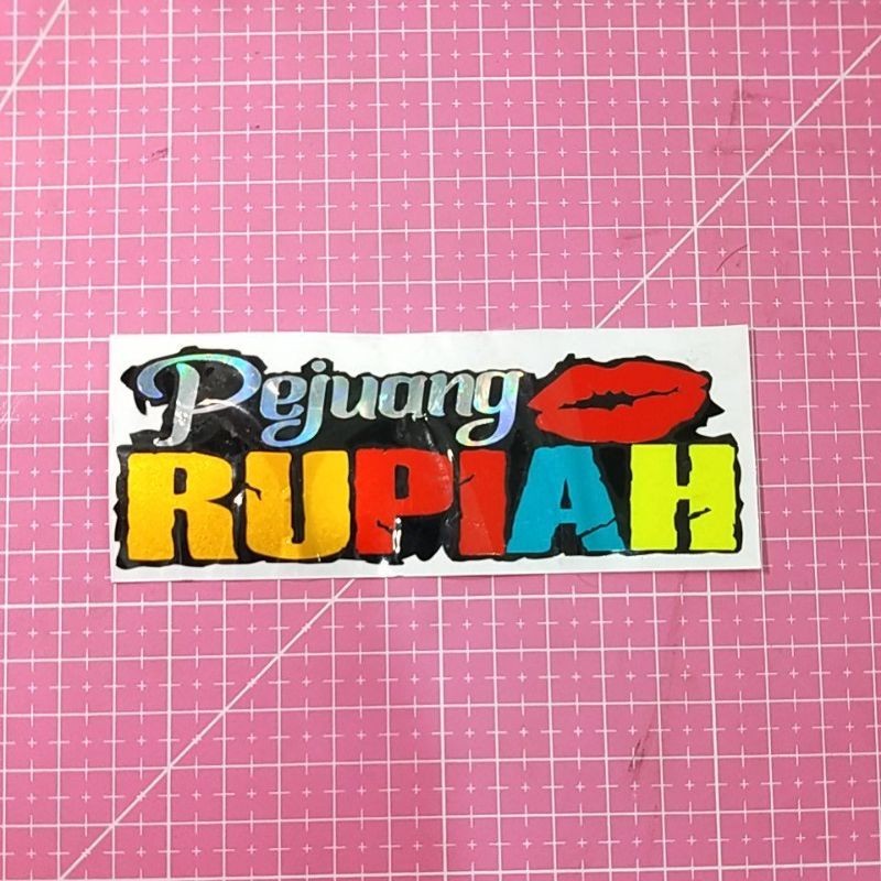 

STIKER CUTTING TUMPUK PEJUANG RUPIAH