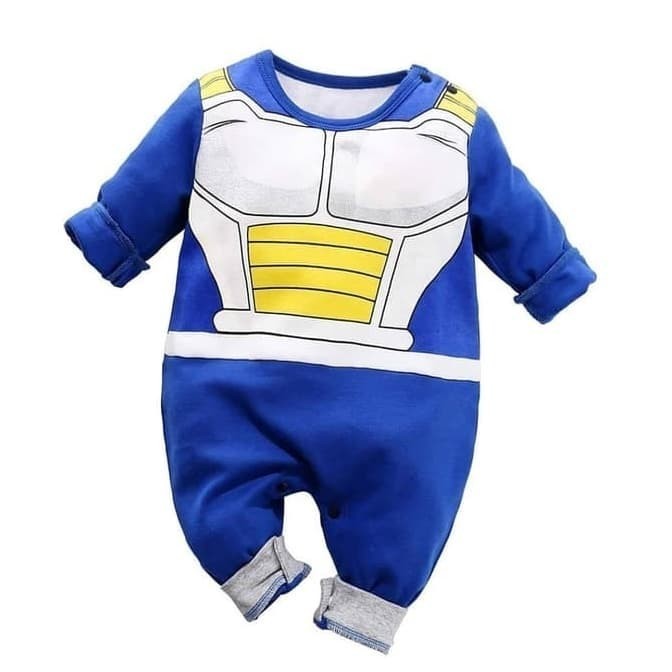 Baju Bayi Jumper Panjang Kostum Dragon Ball For Baby Boy