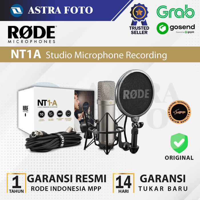 Rode NT1A Studio Microphone Recording - Mic Rode NT-1A