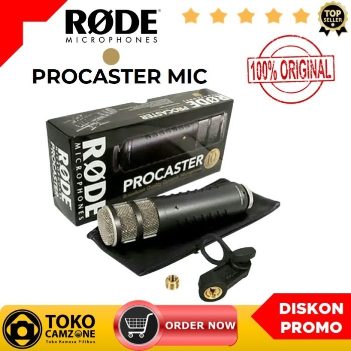 Rode Procaster Broadcast-Quality Dynamic Microphone