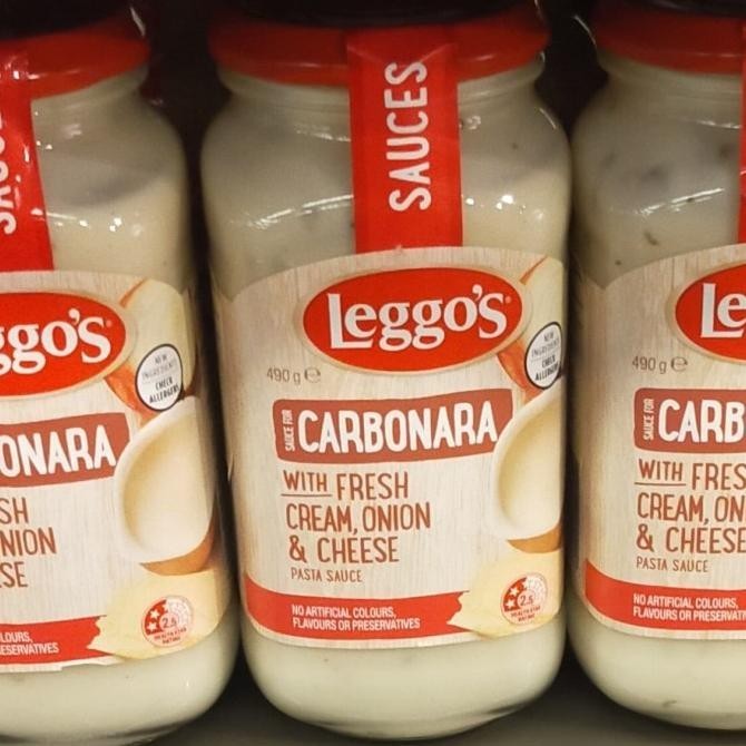 

leggos carbonara sauce pasta halal 490gr HFS