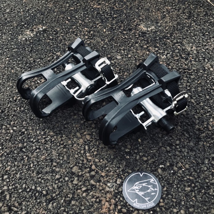 PEDALSET PEDAL FIXIE TOECLIP LONCER