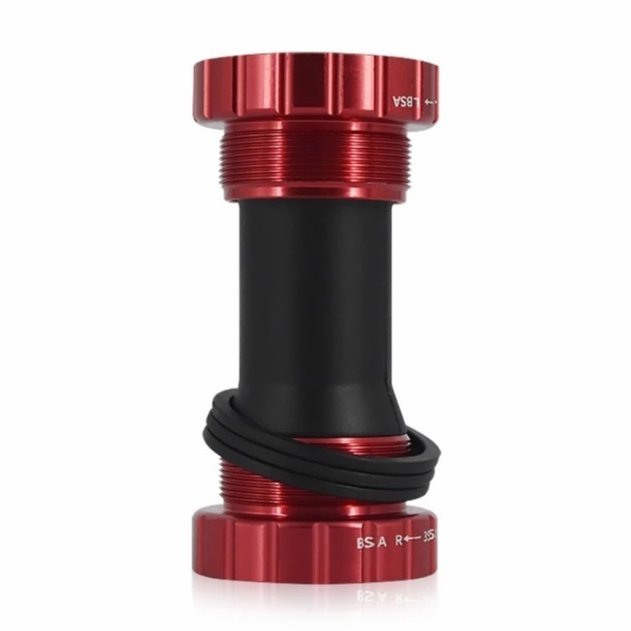 BB HT2 BOTTOM BRACKET HOLLOWTECH 2 BB SEPEDA LIPAT ROADBIKE MTB MERAH