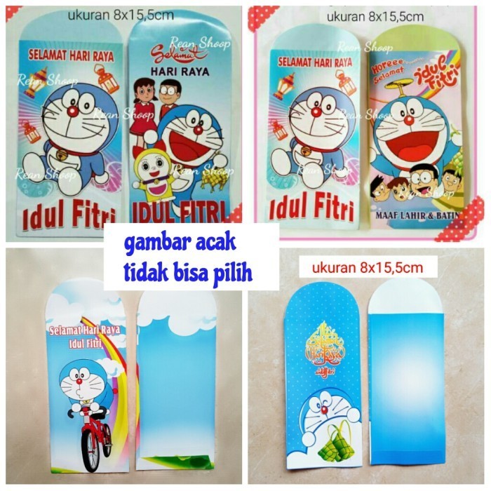 

Limited amplop angpao idul fitri lebaran karakter doraemon Baru!