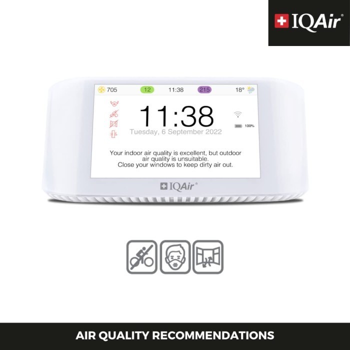 IQAir AirVisual Pro Air Quality Monitor