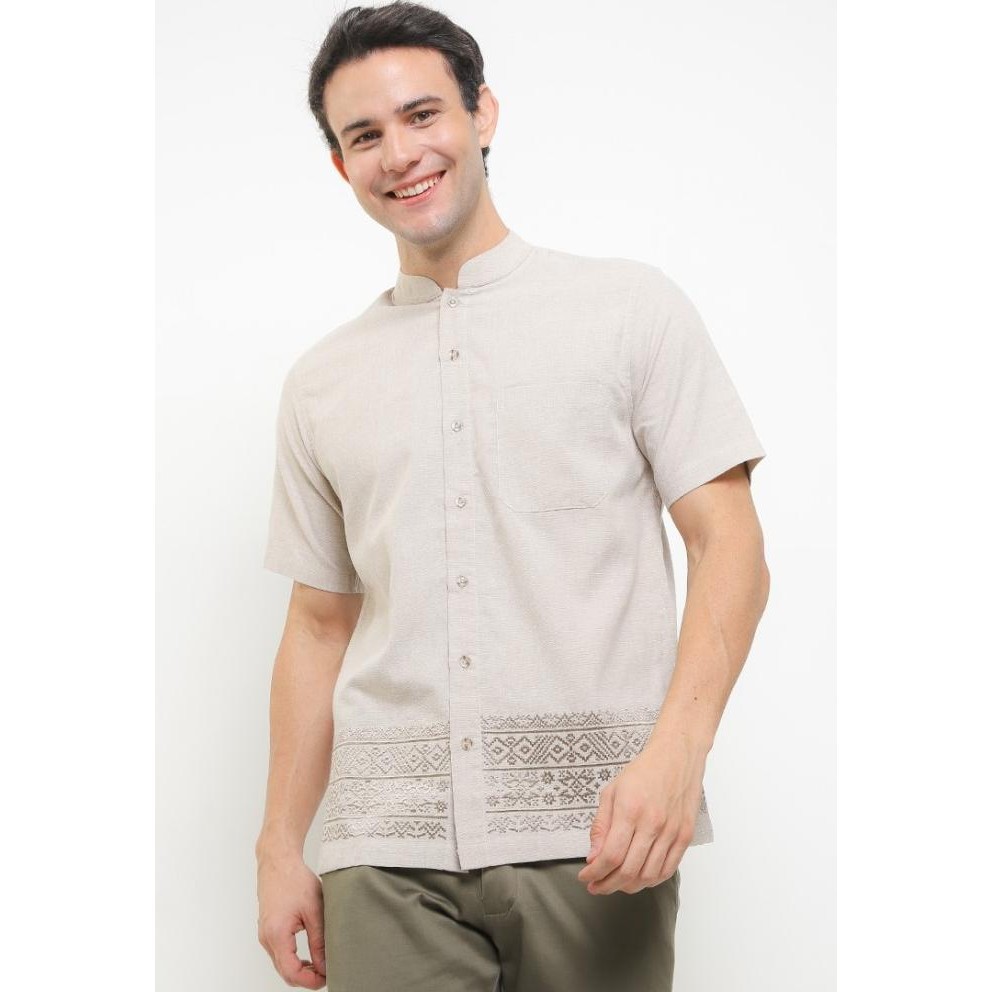 KEMEJA KOKO INTRESSE INTRESSE ENGLISH BRIAR BAJU KOKO MANDACANTIK64