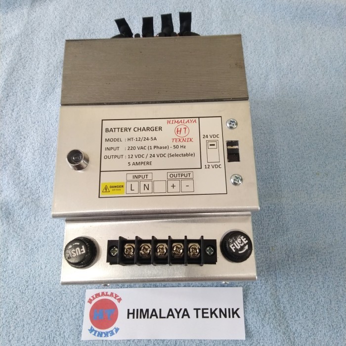 Ready Battery Charger Genset 5A, Charge Accu Genset, Cas Aki
