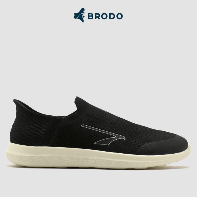 BRODO - Sneakers Active Slip On Black OWS