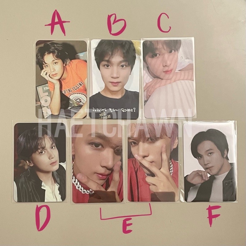 [CLEARANCE SALE] PC PHOTOCARD HAECHAN REGULATE WFM 2 BADDIES