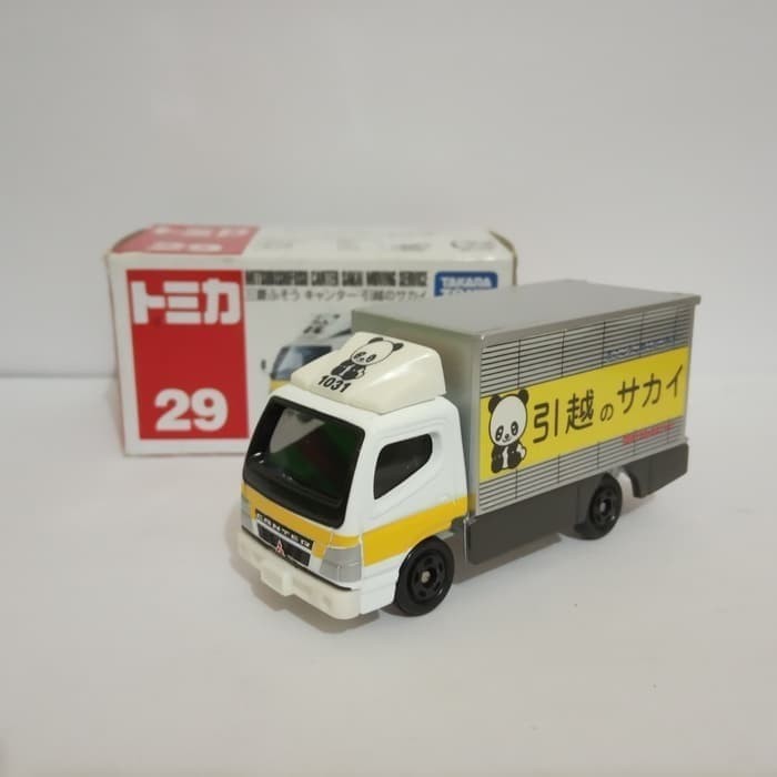 Mitsubishi fuso Canter truck tomica reguler no 29 diecast mobil truk