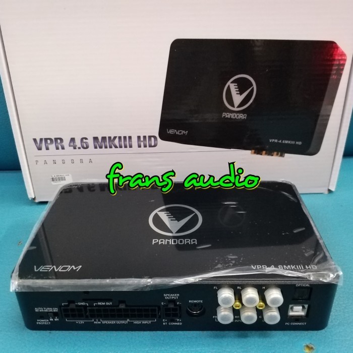 PROCESSOR VENOM PANDORA VPR 4.6 MKIII HD DSP VENOM PARAMETRIK EQ 4.6MK