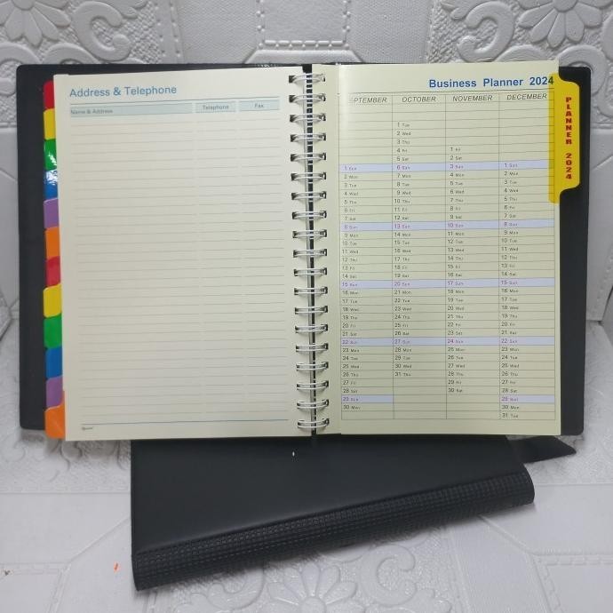 

NEW PROMO AGENDA PORTFOLIO DIARY 2024 PACKING BAGUS