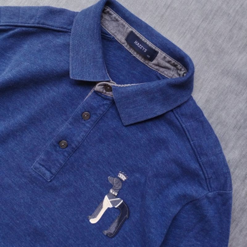 Polo shirt HAZZYS big logo