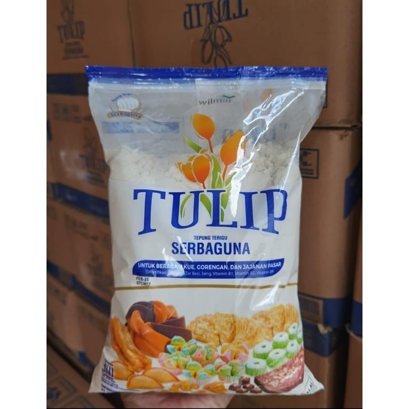 

Mareuli.Ind Tepung Terigu Tulip 1 Kg