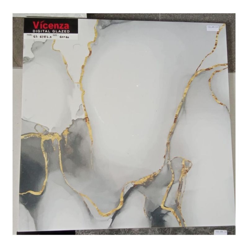 GRANIT GLOSSY MOTIF MARMER GL6782A UKURAN 60X60 BY VICENZA