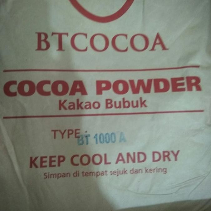 

Bubuk Coklat Bubuk Cocoa Powder Dark Coklat Java BT COCOA 1kg TF