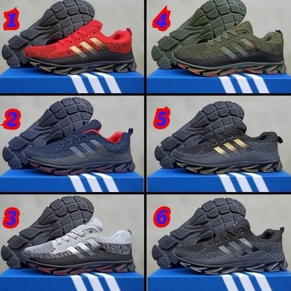 SEPATU SPORT ADIDAS SPRING BLADE PREMIUM MURAH RUNNING TENIS BADMINTON CACASTORE55
