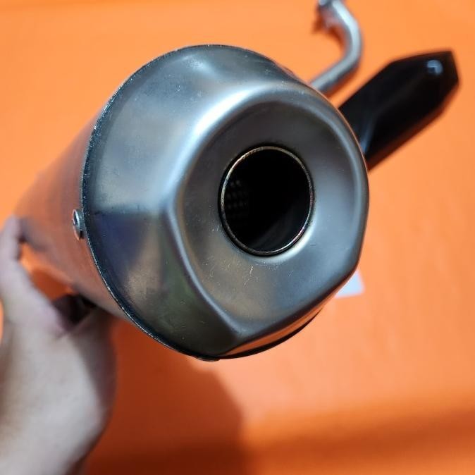 Knalpot Bpro Beat Scoopy Karbu Fi Esp Old Stainless Standart Racing
