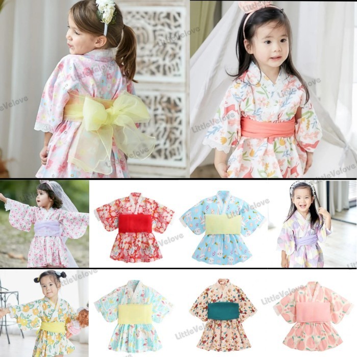 baju kimono anak perempuan kostum kimono anak baju jepang anak japan