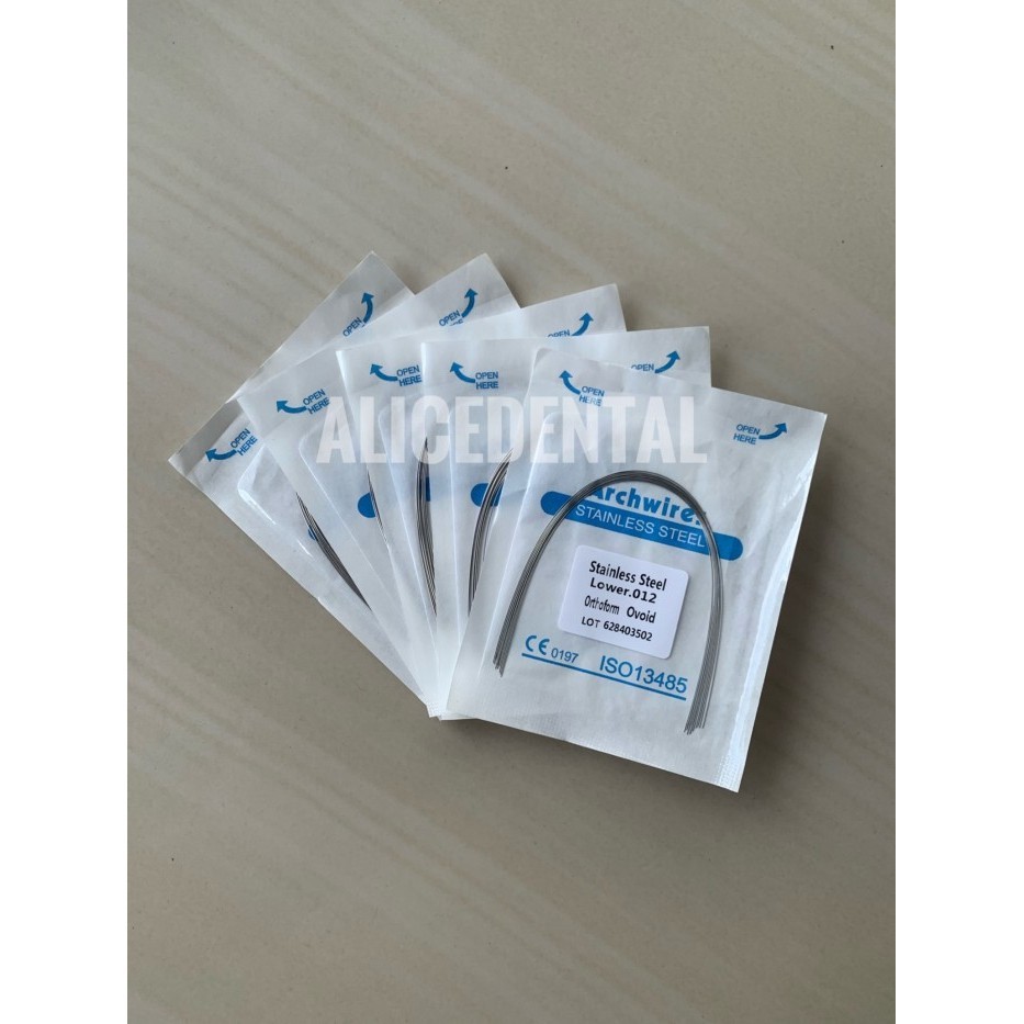 KAWAT GIGI ORTHO BEHEL SS DENTAL WIRE STAINLESS STEEL ORTHODONTIC