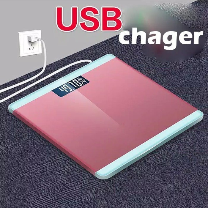 TIMBANGAN BADAN USB CHARGER TIMBANGAN DIGITAL TIMBANGAN