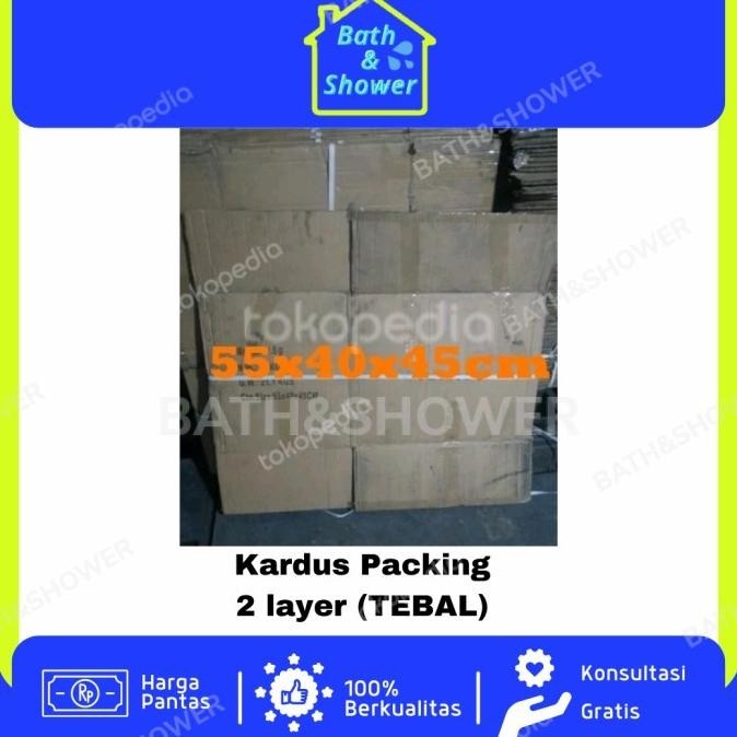 

NVRNSTORE Kardus Kerdus Karton Kardos Besar Carton BEKAS 2 layer Tebal Kokoh