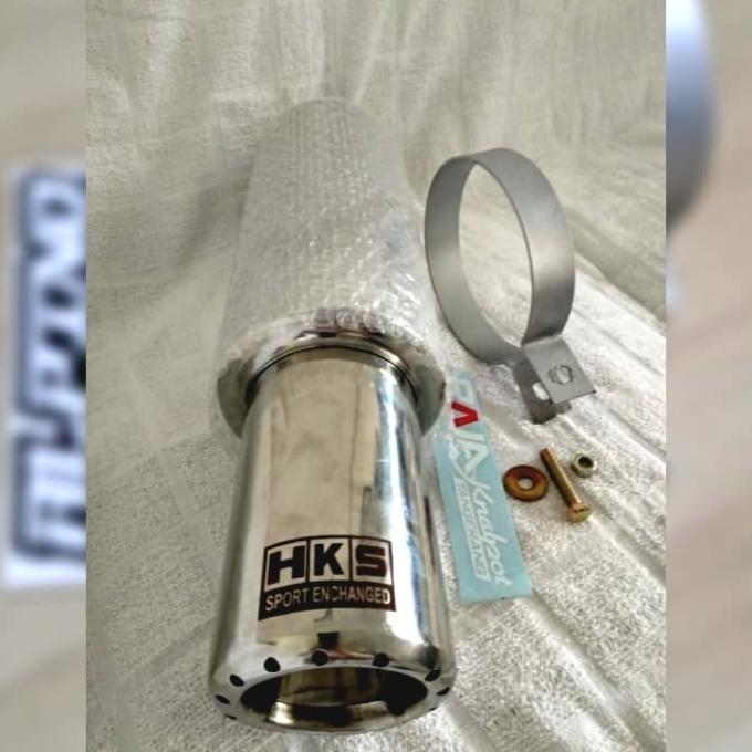 Knalpot Mobil Racing Muffler Hks Dronel Panjang